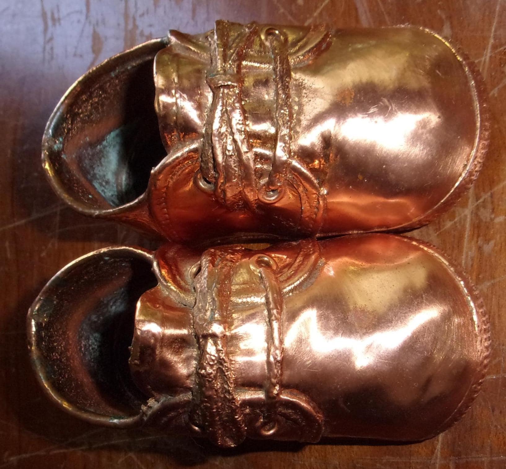 Bronzed Baby Shoes