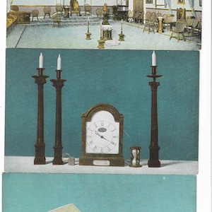 George Washington cinq cartes postales maçonniques vers 1912