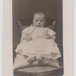 Carte postale RPPC de 1918, personne nommée Margery Della Pierce