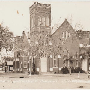 Drei 1940er Jahre Florida RPPC Postkarten