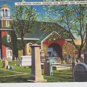 Wilmington Delaware Cinq cartes postales anciennes