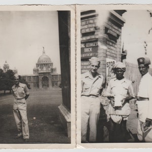 World War Two US Soldiers In India Photograph Group CBI Theater of War