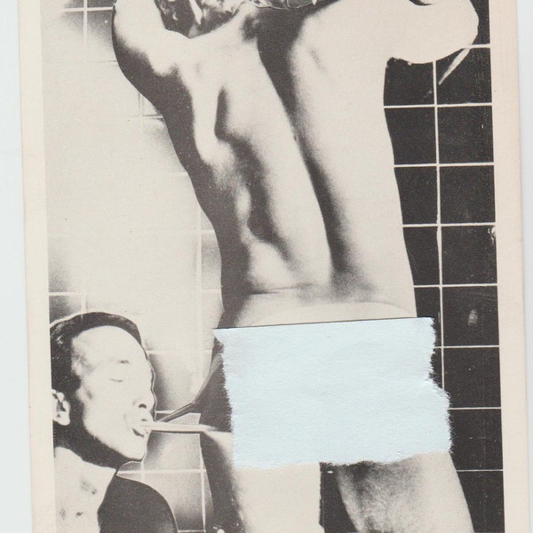 Uncommon 1980 Gay Men Postcard By Photographer Joseph Modica New York City