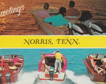 Tennessee Tn Five Cartes postales des années 50-70