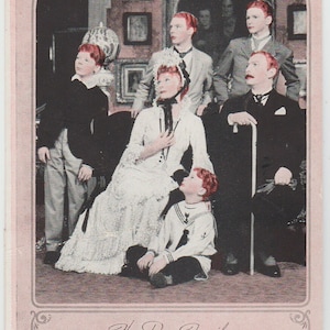 Década de 1910, o dia da vida familiar com o pai Empire Theatre Cartão postal da cidade de Nova York com oferta anexada destacável