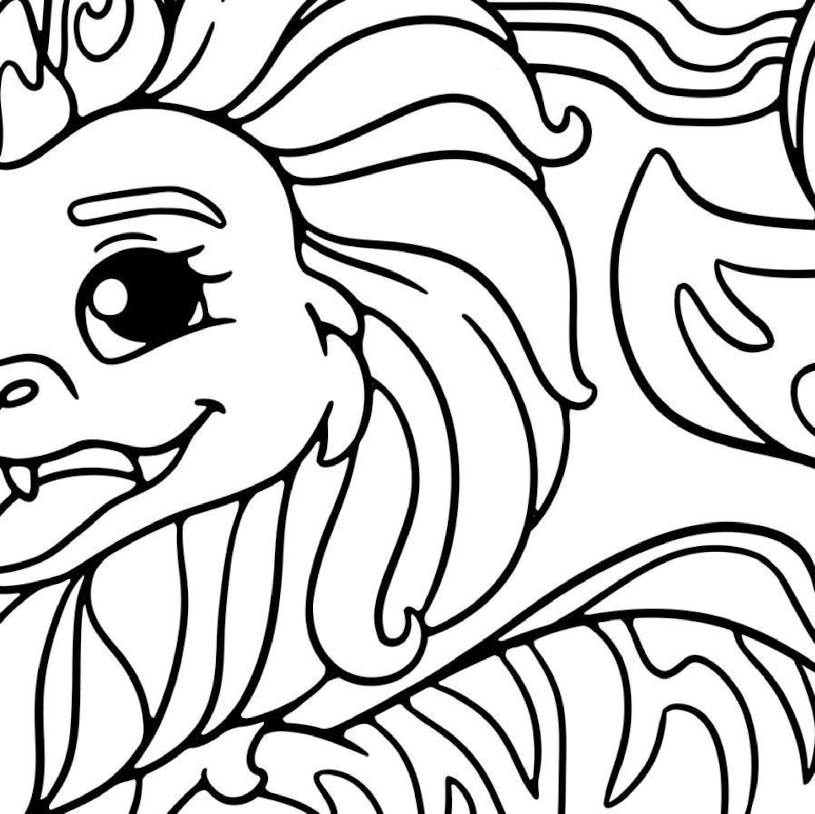 Sisu dragon Coloring Page Raya and the Last Dragon Disney | Etsy