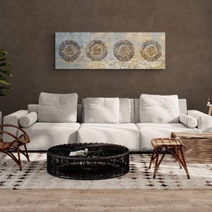 4 Quls Islamic Wall Art-Original Arabic Calligraphy-Printed on Canvas-Ready to hang