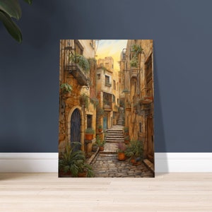 From Al-Aqsa&#39;s Shadow: Palestinian Stories Untold in Jerusalem&#39;s Winding Lanes - Aluminum Print