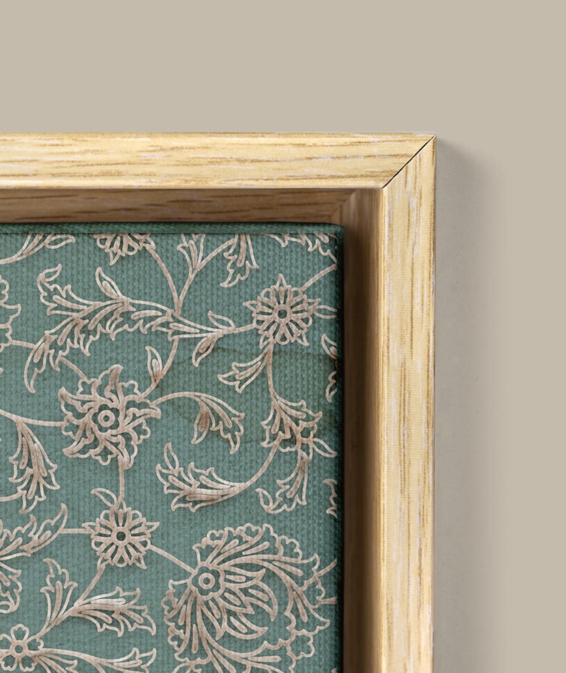 Beige, Gold, Brown & Teal Islamic Artwork - 99 Names of Allah (Asmaul Husna) - Ramadan Decor