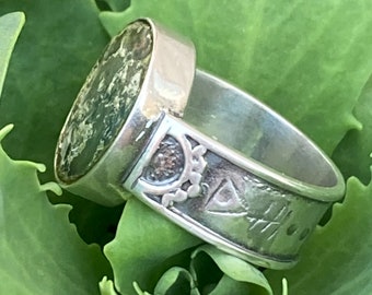 Vintage, Sterling Silver, Native American, Ring, Marked SA