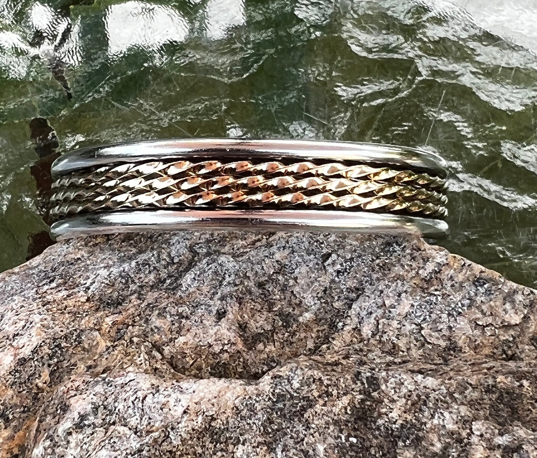 Vintage, Sterling Silver & 1/20 12K Gold Filled, Tahe Vintage, Sterling Silver & 1/20 12K Gold Filled, Tahe