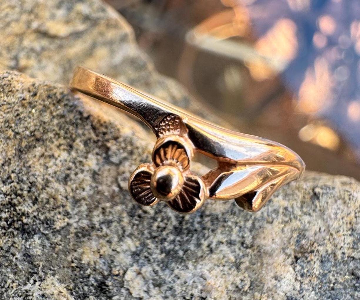 Antique 585 Ring - Etsy