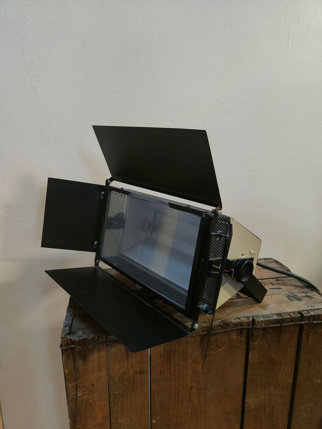 Vintage Flood Light Halogen Stage Light Stunning Vintage Etsy