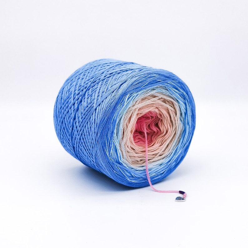 Gradient Yarn Cake Stokeontrent Yarn Cake Cotton / Etsy UK