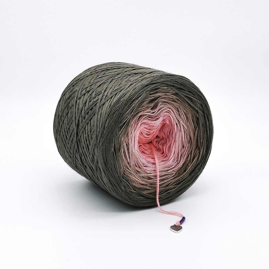 Gradient Yarn Cake Inverness Yarn Cake Cotton / Acrylic Etsy