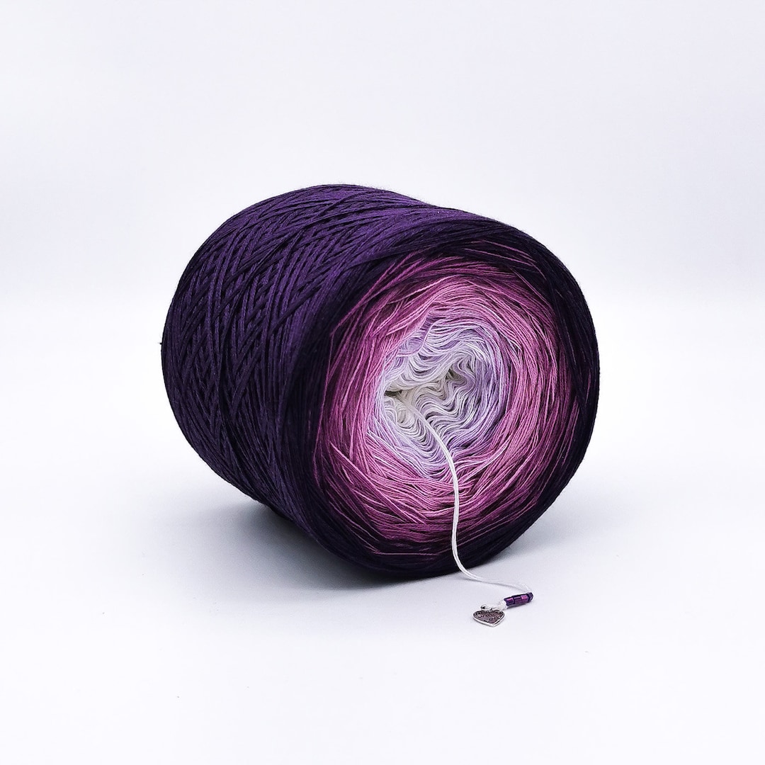 Gradient Yarn Cake Kidderminster Yarn Cake Cotton / Etsy.de