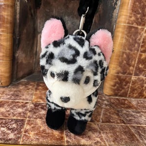 Sheepskin fur dog handbag/ dog bag/pusheen