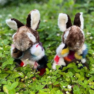 Nerzpelz Häschen/Kuscheltier/Kaninchen
