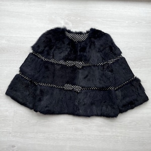 Rabbit fur coat