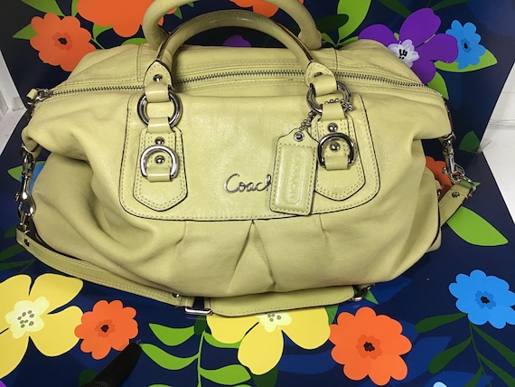 yellow coach purses