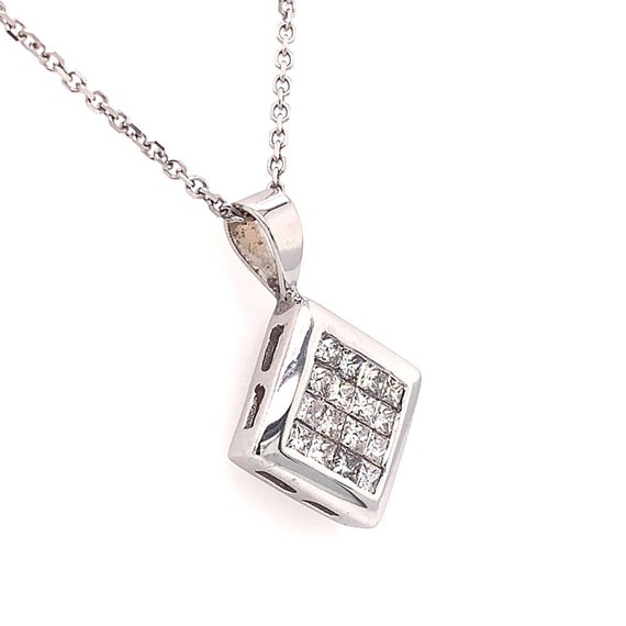 Diamond Pendant - Etsy 