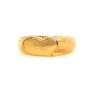 Tiffany & Co. Elsa Peretti Vintage Heart Band 18K Yellow Gold