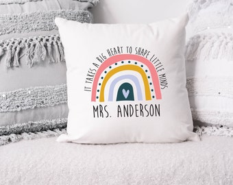 Personalized Teacher Gift, Custom Teacher Gifts, Teacher Pillow Personalized, Teacher Gifts, Teacher pillow Gifts, Teacher Appreciation Gift