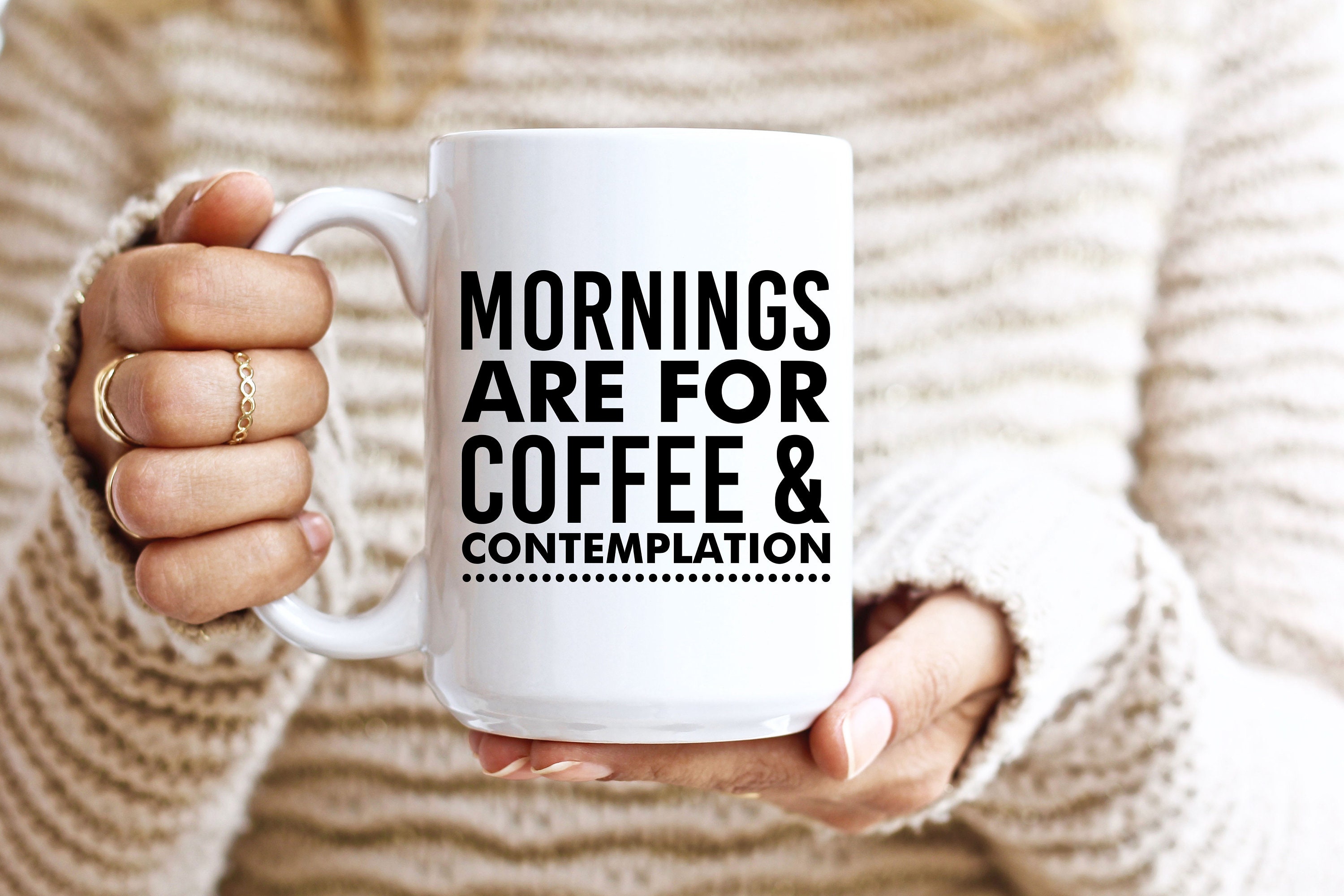 Cup Stranger Things - Coffee & Contemplation