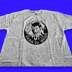 Born to Burn Devil Stooge vintage horror goth 80s Night of The Demons T-Shirt. Available in men’s/adult sizes. Free Shipping!