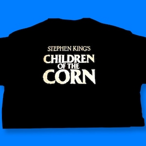 Stephen King Children of the Corn horror logo T-Shirt. Free shipping!