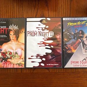 Prom Night movie dvd horror collection all 4 films! Rare! HTF!