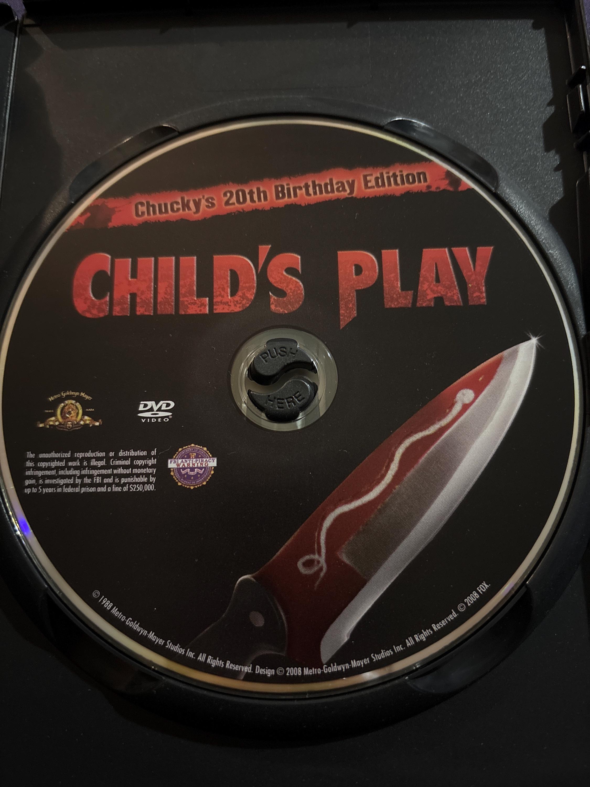 Child's Play Collection 1 Thru 5 Dvd Set Horror Collection. - Etsy