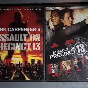 Assault on precinct 13 double feature dvd collection original and remake cult classic