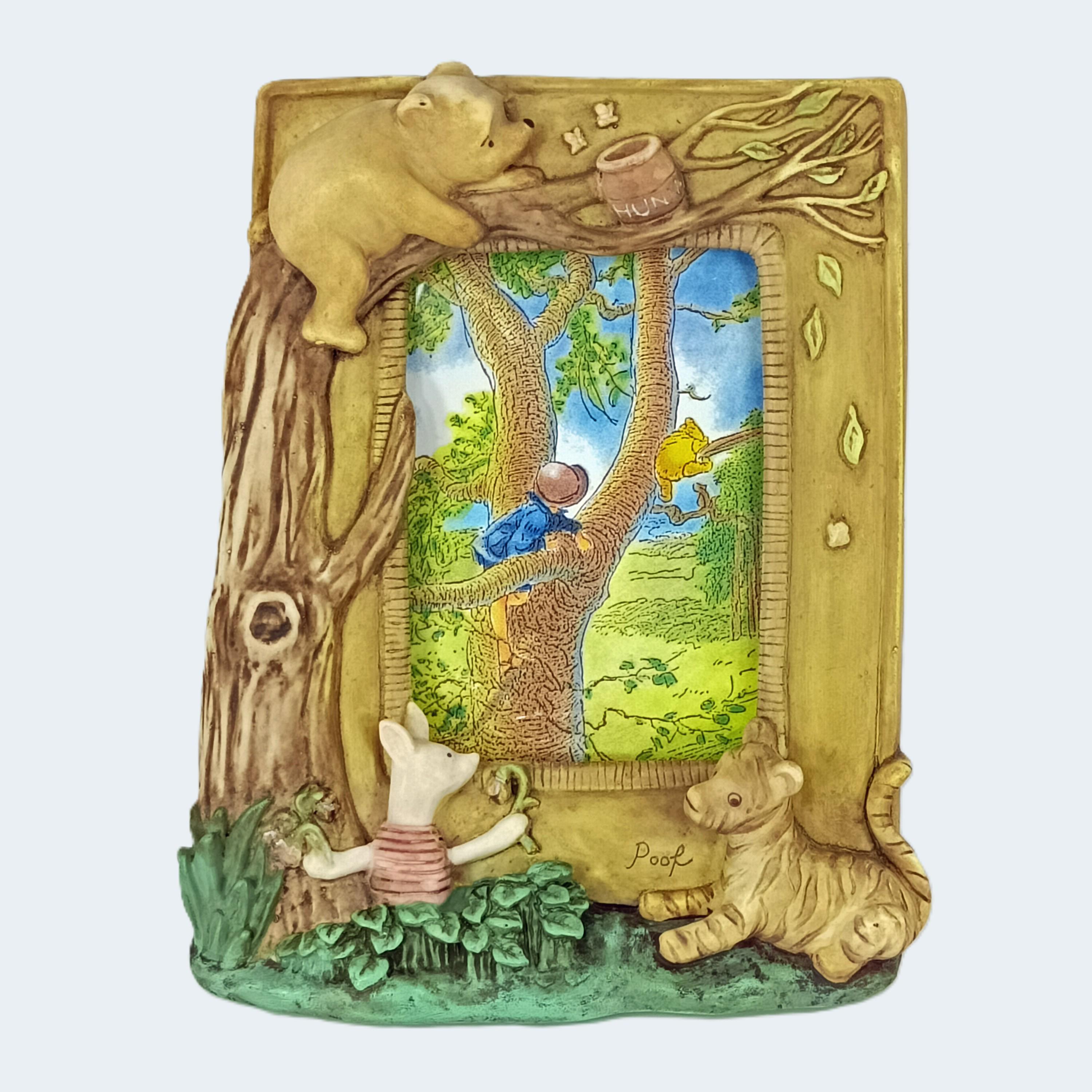 Winnie the Pooh Picture Frame Vintage - Etsy
