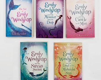 Books: "Emily Windsnap"–Children's Fantasy Adventure–Mermaids–Volumes 1-5–Vintage Softcover