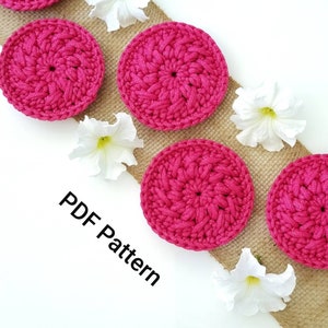 Crochet Pattern The Sunflower Scrubby Instant PDF Download image 2