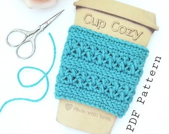 Crochet Pattern - The Monarch Cup Cozy! Instant PDF Download!