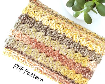 Crochet Pattern - "The Cairo Cowl / Infinity Scarf" - Instant PDF Download!