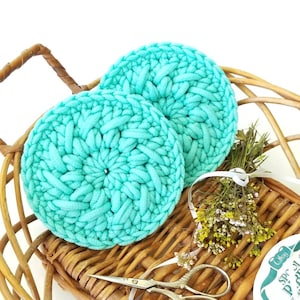 Crochet Pattern - The Sunflower Scrubby - Instant PDF Download!