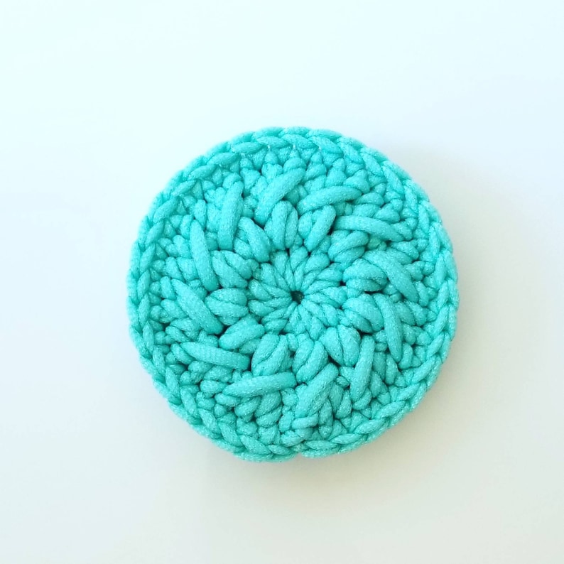 Crochet Pattern The Sunflower Scrubby Instant PDF Download image 7