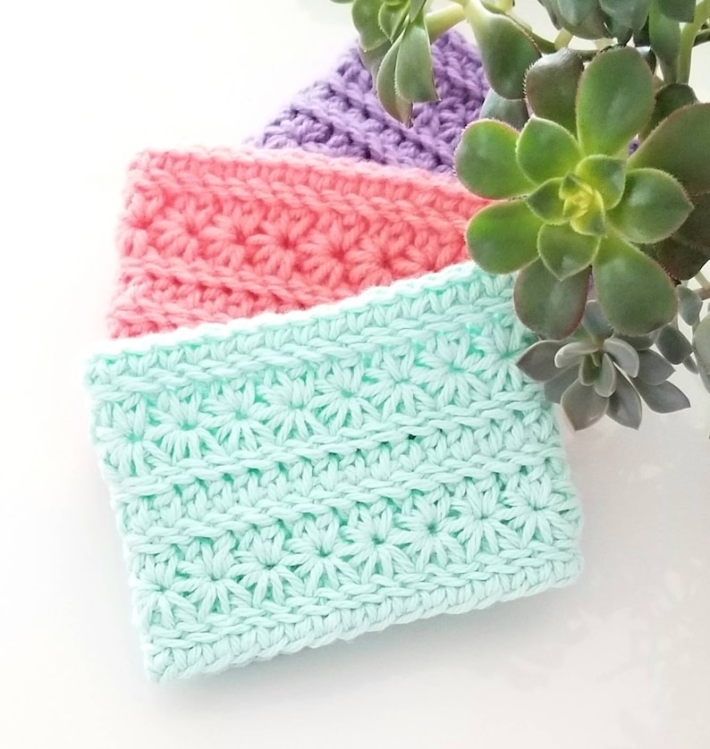 Crochet Pattern Posie Cozie Cup Cozy Instant PDF Download image 5