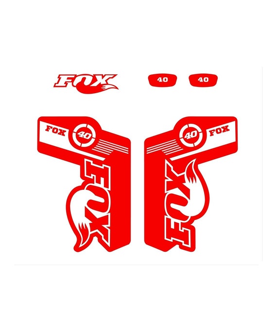 PEGATINAS HORQUILLA PARA BICICLETA FOX 32