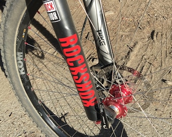 Rockshox Pike Gabel Aufkleber: Mountainbike Federung, Wunschfarbe