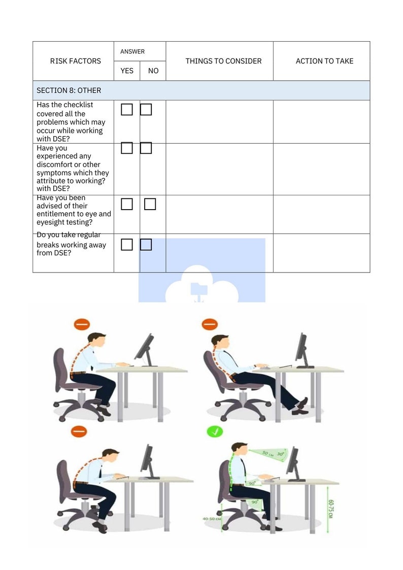 Display Screen Equipment Dse Risk Assessment Template vrogue.co