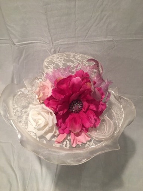 Derby Hat Wedding Hat Shower Reception Easter Mother S Day Etsy