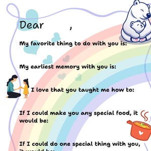 Linda carta interactiva del Día de la Madre para mamá