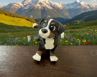 Bernese Mountain Dog Flexi Figure