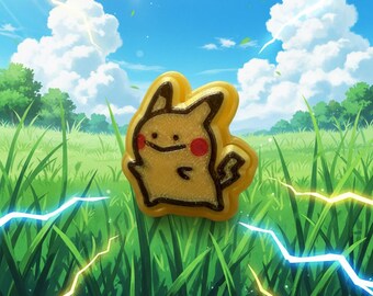 Pikachu Clicker Fidget Toy: 3D Printed PLA Desk Accessory (Fiendworks Studio)