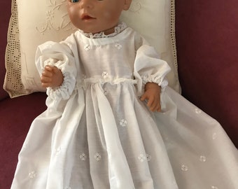 Vintage Broderie Anglaise Christening Gown
