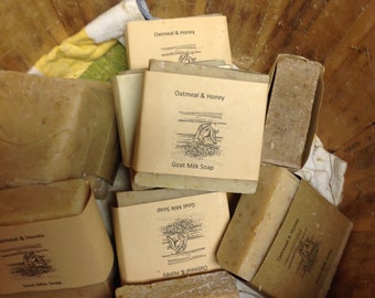 Oatmeal Honey Goat's Milk Soap